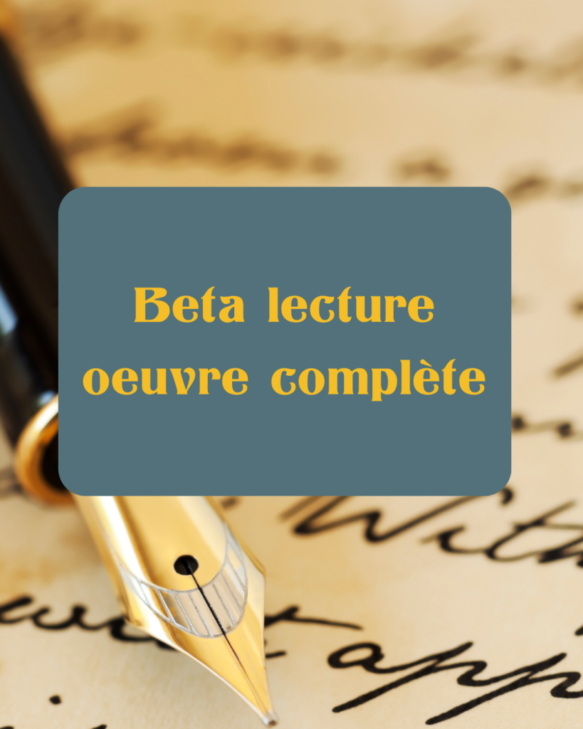 image d’un stylo plume et d’une page manuscrite, pour illustrer la prestation de bêta lecture professionnelle de Catherine Loiseau