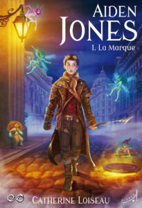 Couverture de Artemisa SF - Sarah Feruglio pour le tome 1 de la série Aiden Jones, par Catherine Loiseau