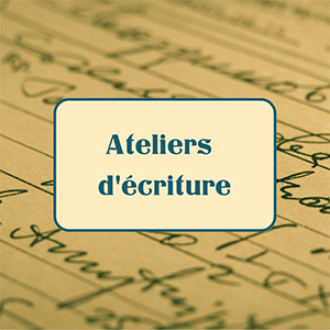 Image d'une page d'écriture pour l'illustrer les ateliers d'écriture en ligne de Catherine Loiseau