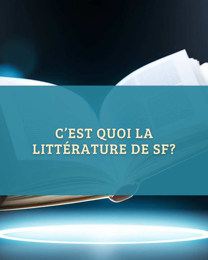 Image de livre pour illustrer l'article C'est quoi la Science-Fiction