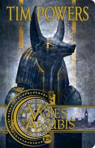 Couverture du roman Les Voies d'Anubis pour illustrer l'article C'est quoi le steampunk